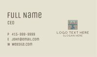 Outdoor Travel Lagoon  Business Card Image Preview