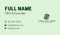 Eco Leaf Organic Spa Business Card Design
