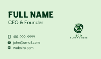 Eco Leaf Organic Spa Business Card Image Preview