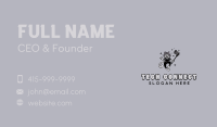 Janitorial Cat Cleaner Business Card Image Preview