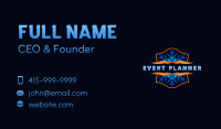 HVAC Snowflake Flame Business Card Image Preview