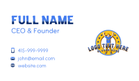 Male Cheerleader Squad Business Card Image Preview