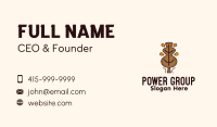 Brown Forestry  Business Card Image Preview