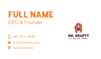 Basset Hound Dog Veterinary Business Card Image Preview