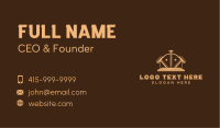 Woodworking Carpentry Builder Business Card Image Preview