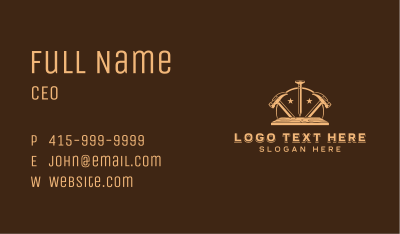 Woodworking Carpentry Builder Business Card Image Preview