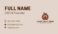 Apricot Fruit Orchard Business Card Preview