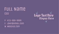 Playful Star Business Business Card Image Preview
