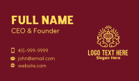 Asian Lantern Decoration Business Card Image Preview