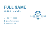 Builder Hammer Contractor Business Card Image Preview