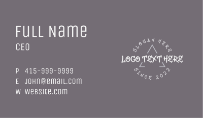 Fashion Street Business Business Card Image Preview