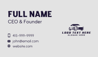 Sedan Car Vehicle Business Card Design