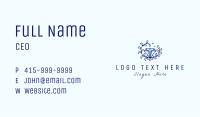 Luxury Diamond Gem Business Card Image Preview