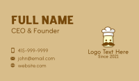 Toast Bread Chef  Business Card Image Preview