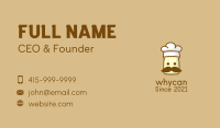 Toast Bread Chef  Business Card Image Preview