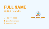 Childcare Kindergarten Daycare Business Card Image Preview