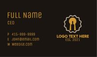 Keyhole Wine Bottle  Business Card Image Preview