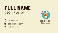 Chef Catering Caterer Business Card Image Preview