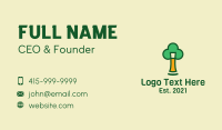 Shamrock Beer Glass  Business Card Image Preview