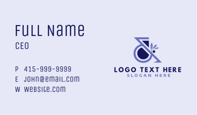 Luxe Ampersand Font Business Card Image Preview