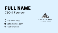 Cartoon Shark Tent Business Card Image Preview