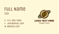 Coffee Bean Planet  Business Card Image Preview