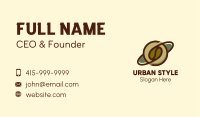 Coffee Bean Planet  Business Card Image Preview