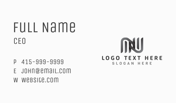 Technology Digital Multimedia Business Card Design Image Preview