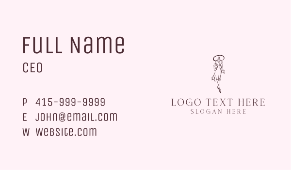 Fashion Stylist Seamstress Business Card Design Image Preview