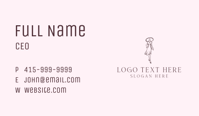 Fashion Stylist Seamstress Business Card Image Preview