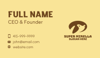 Brown Dog Veterinary Business Card Image Preview