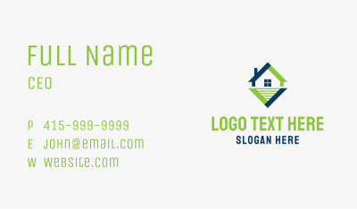 Home Realty Yard Business Card Image Preview