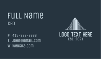 Tourist Bridge Structure Business Card Image Preview