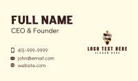 Yard Shovel Tool Business Card Image Preview