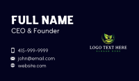 Leaf Lawn Landscaping Business Card Design