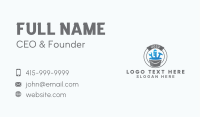 Pipe Plumbing Bucket Tools Business Card Image Preview