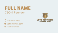 Tiger Safari Animal Business Card Image Preview