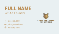 Tiger Safari Animal Business Card Image Preview