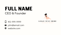 Woman Sexy Bikini Business Card Preview