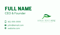 Nature Hand Leaf Business Card Image Preview