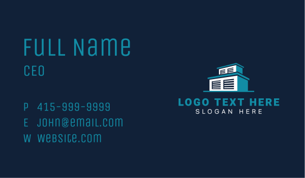 Storage Warehouse Depot Business Card Design Image Preview
