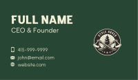 Axe Tree Logging Business Card Image Preview