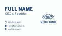 Blue Wave Eye Business Card Image Preview