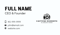 Camera Minimalist Photography Business Card Image Preview