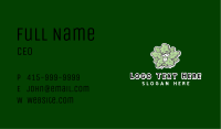 Cartoon Romaine Lettuce Business Card Image Preview