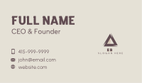 Creative Pyramid Studio Business Card Image Preview