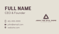 Creative Pyramid Studio Business Card Image Preview