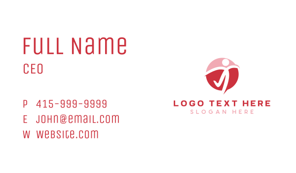 Global Human Cooperative Business Card Design Image Preview