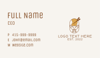 Fast Food Noodle Business Card Image Preview
