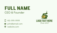 Land Snail Silhouette  Business Card Preview